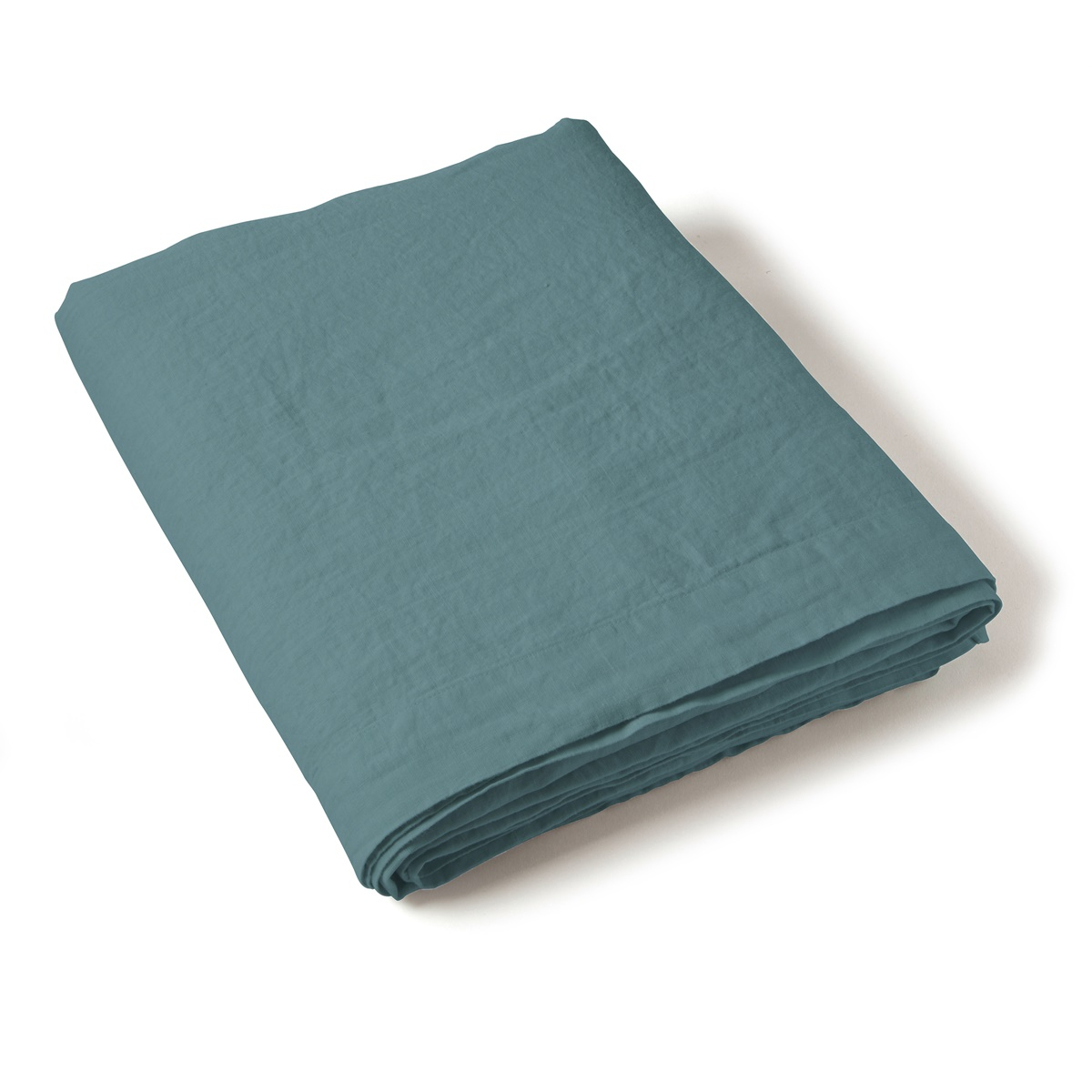 Drap Plat Uni - LIN LAVE blanc, TRADITION DES VOSGES