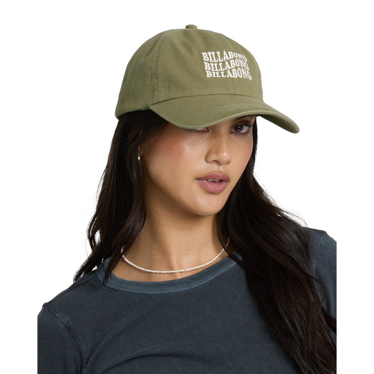 Casquette en velours côtelé DAD vert cactus, BILLABONG