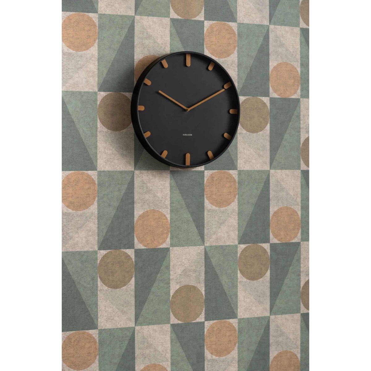 Horloge Murale Le fer GRACE noir, KARLSSON