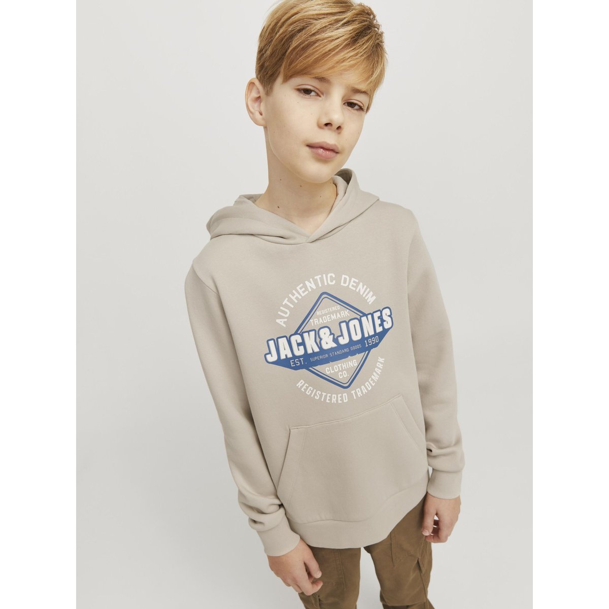 Sweat À Capuche moonbeam, JACK & JONES JUNIOR