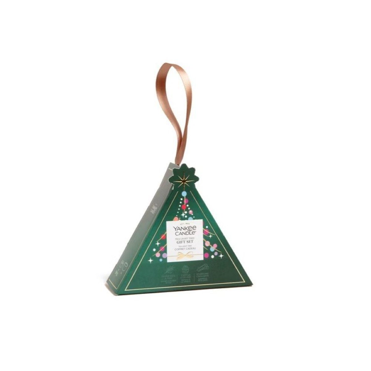 Coffret cadeau sapin lumignons multicolore, YANKEE CANDLE