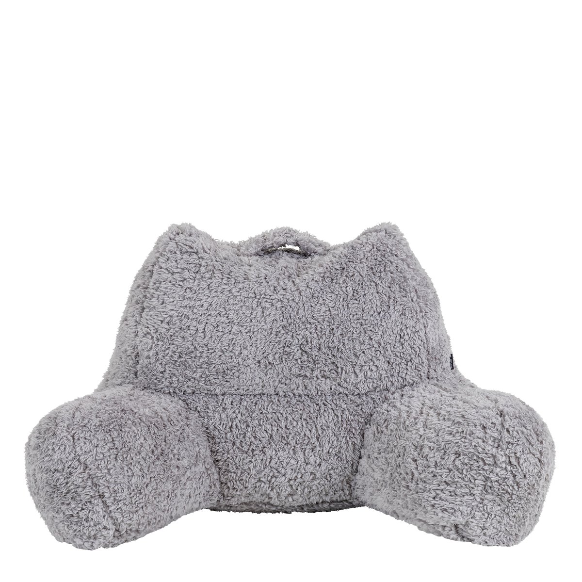 Coussin de soutien en polaire sherpa Oeko-Tex® - TEDDY gris clair, ICON