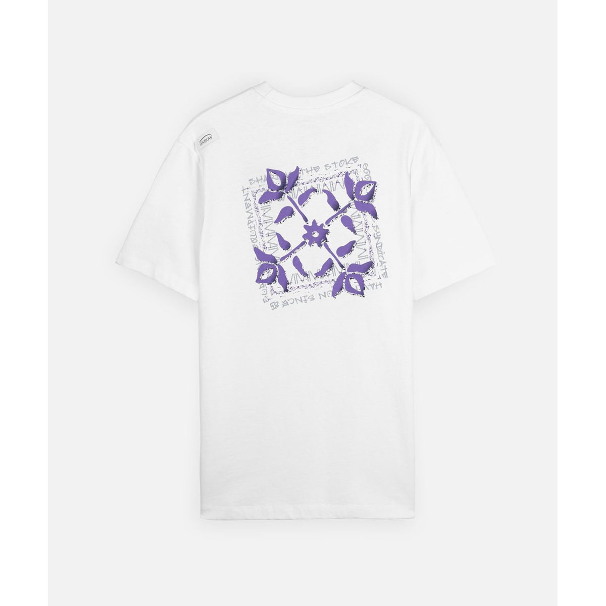Tee-shirt manches courtes WOOZY white, OXBOW