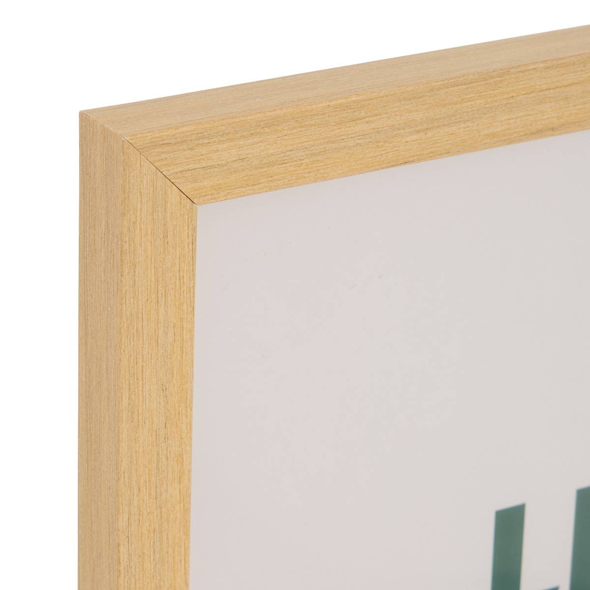 Affiche encadrée rectangulaire ARIA multicolore, ATMOSPHERA