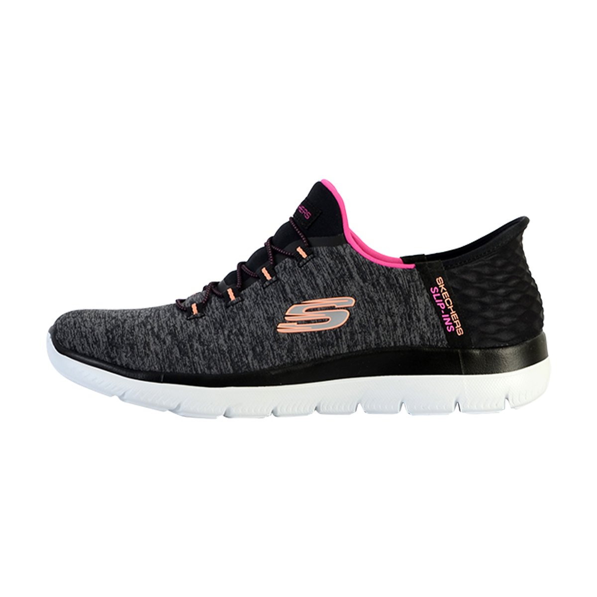 Basket Basse à Lacets Summits Dazzling Haze noir multi, SKECHERS