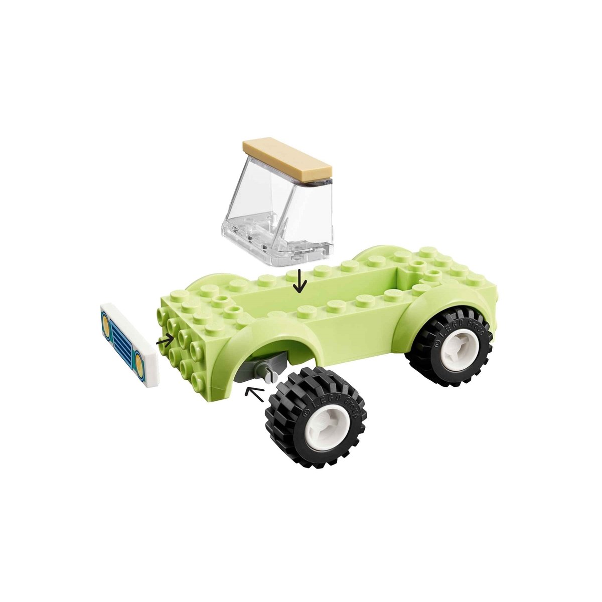 Friends Les vacances en caravane multicolore, LEGO