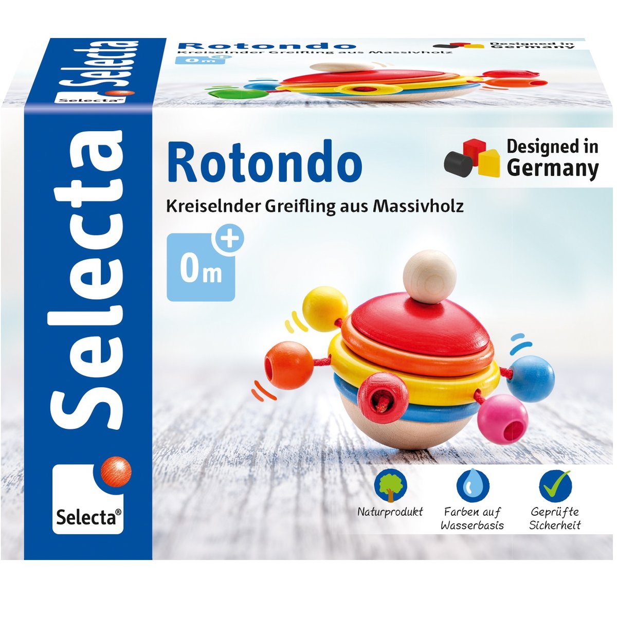 Hochet Rotondo rouge, SELECTA