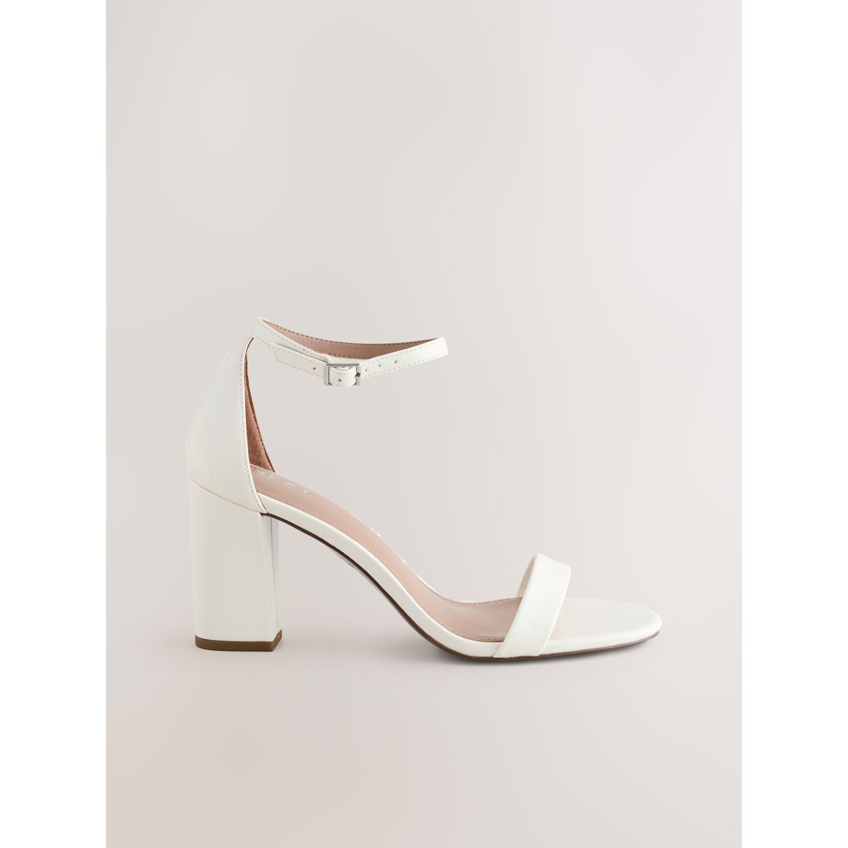Sandales à talons carrés forever comfort® blanc, NEXT