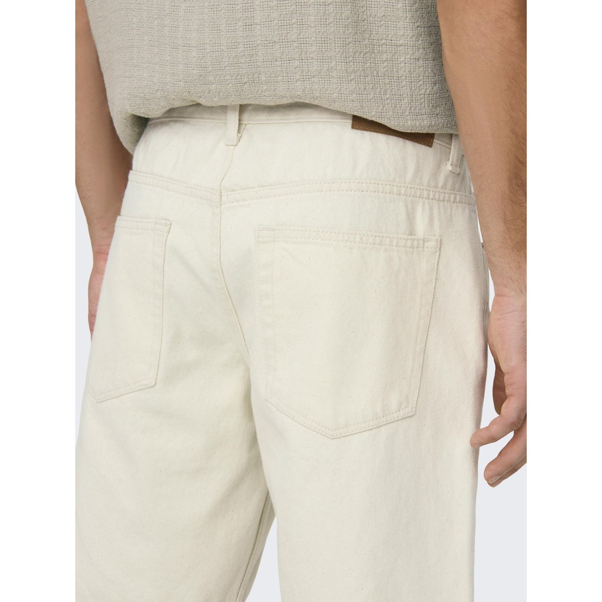 Short En Denim ecru, ONLY & SONS