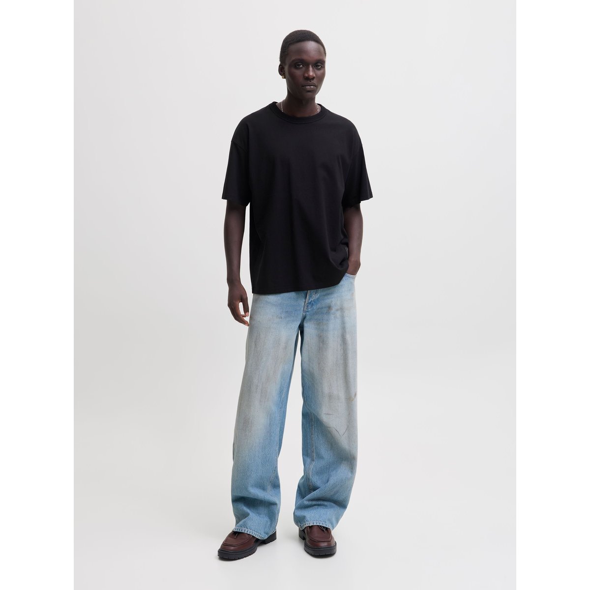 T-Shirt black 1, JACK & JONES