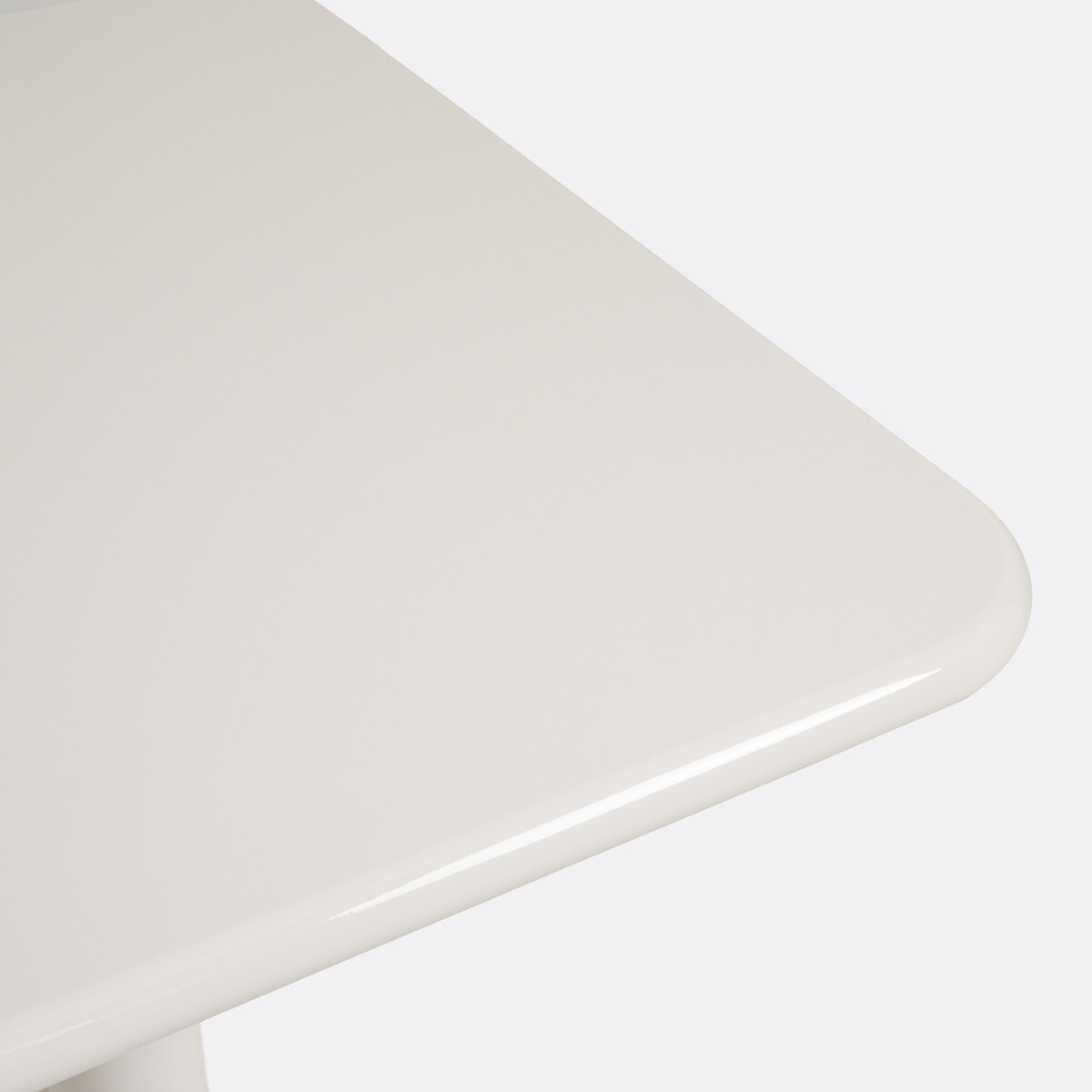 Table à manger, laquée brillante, 8 couverts, MARVELA ecru, LA REDOUTE INTERIEURS