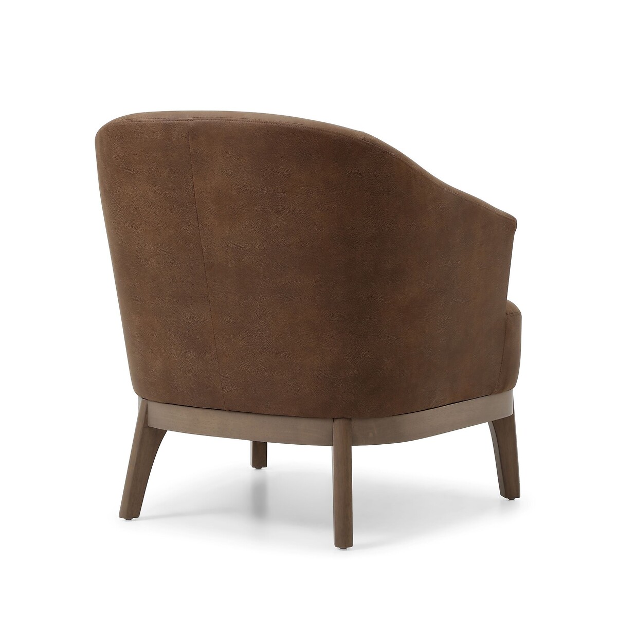Eliana Faux Leather Tub Chair brown , ÉDITÉ
