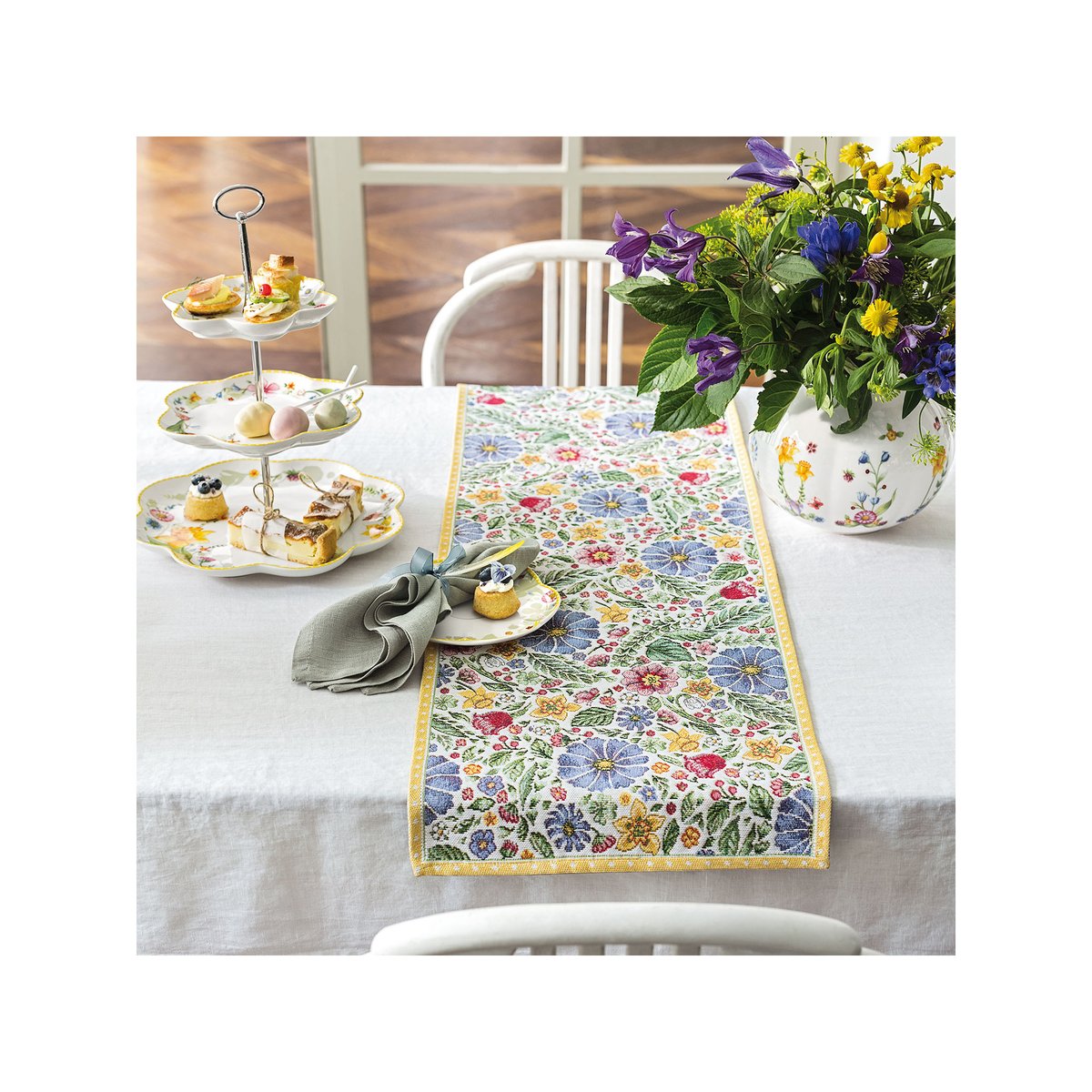 Chemin Table Spring Awakening L SPRING AWAKENING jaune, VILLEROY & BOCH