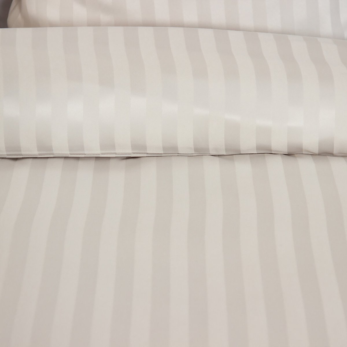 Parure housse de couette en microfibre unie, Albatre albatre, C DESIGN HOME TEXTILE