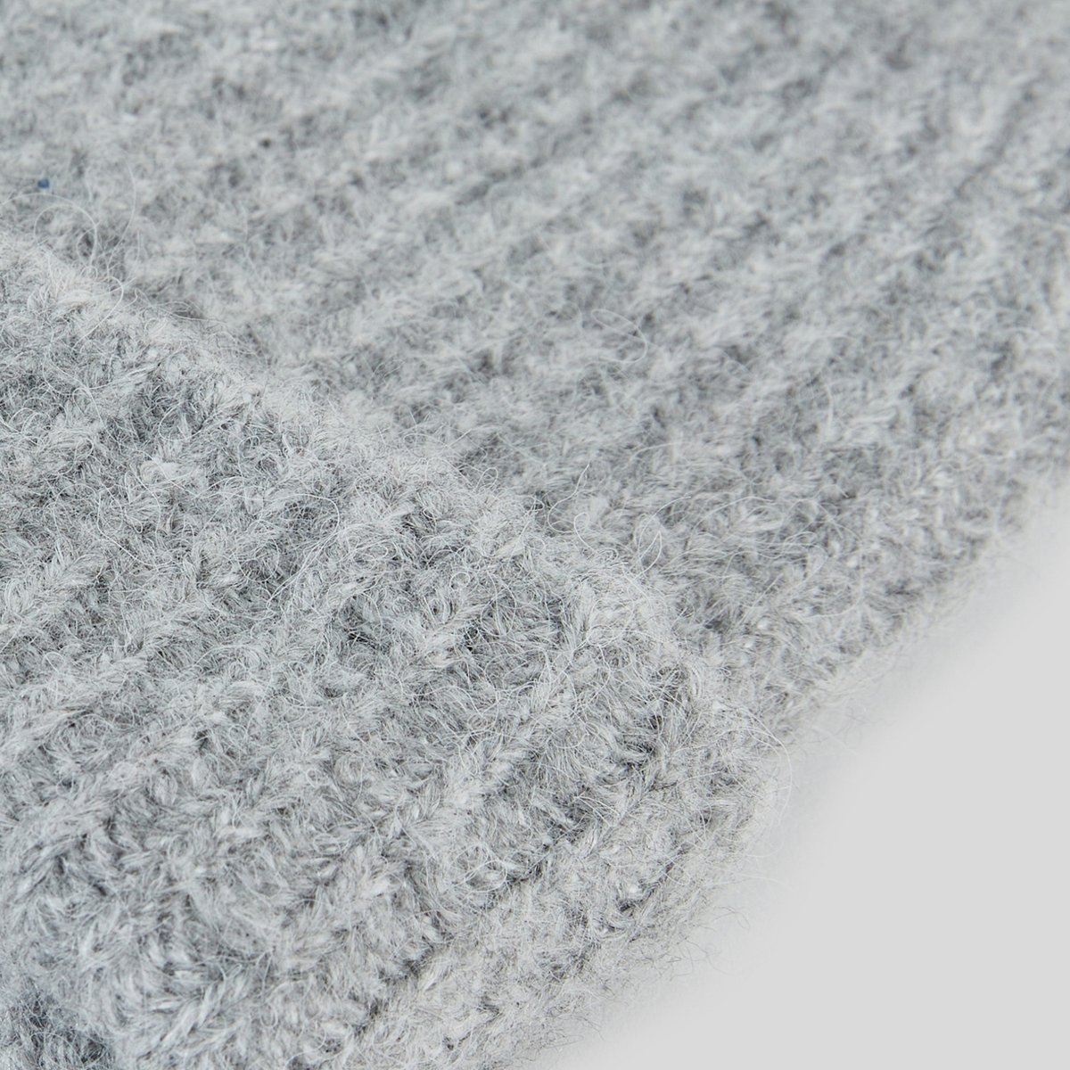 Bonnet en maille gris chine moyen, MONOPRIX KIDS
