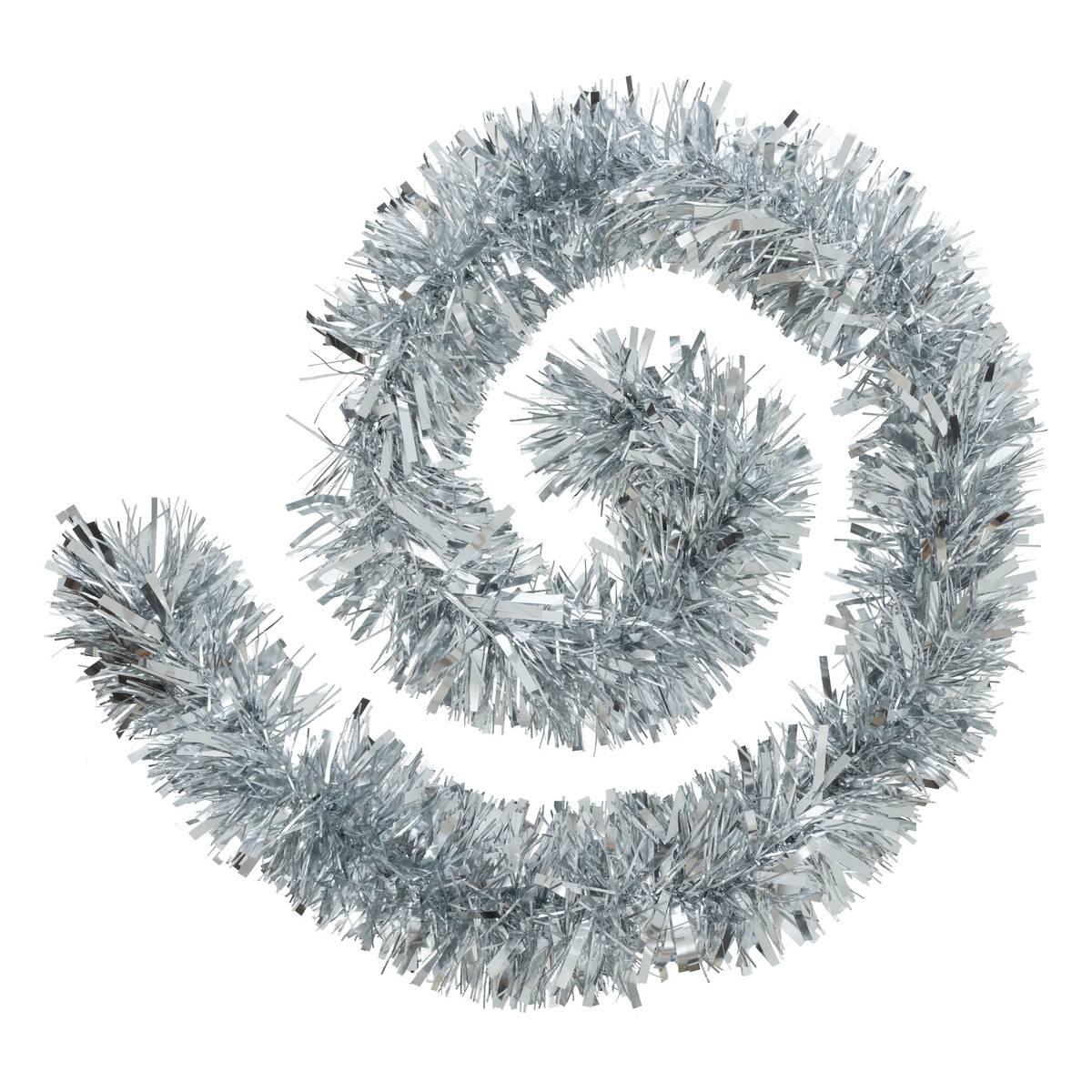 Guirlande de Noël boa 150x8x2m or argent, ATMOSPHERA