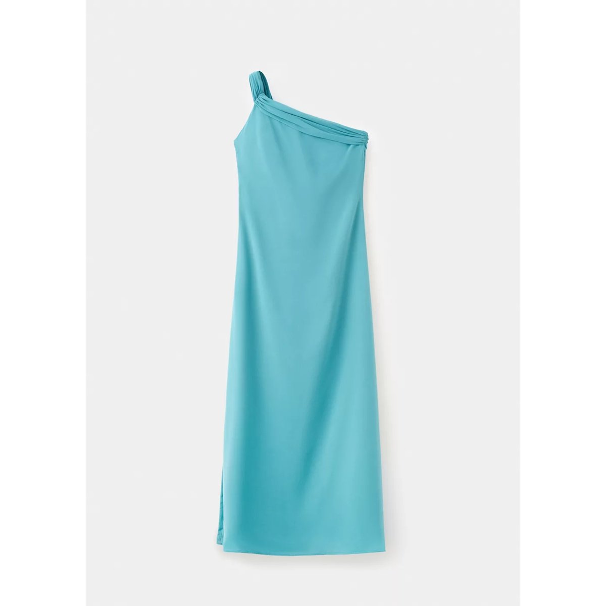 Robe asymétrique bleu ciel, MANGO TEEN