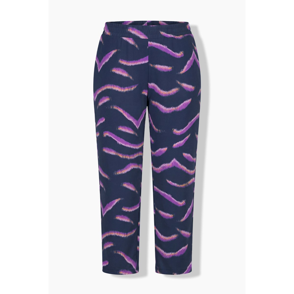 Pantalon Sienna en jersey, motif animal marine, ULLA POPKEN