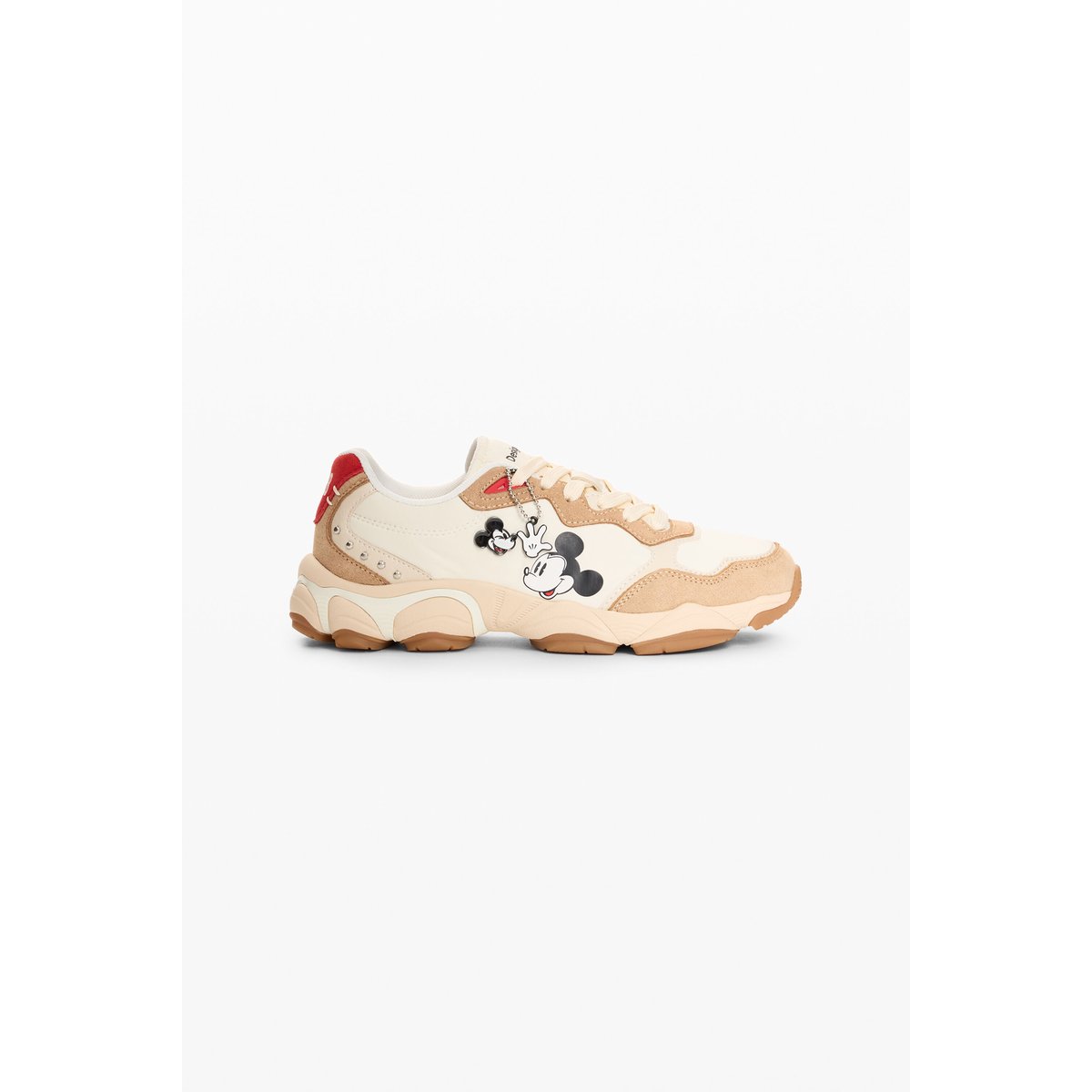 baskets disney™ brodées beige, DESIGUAL