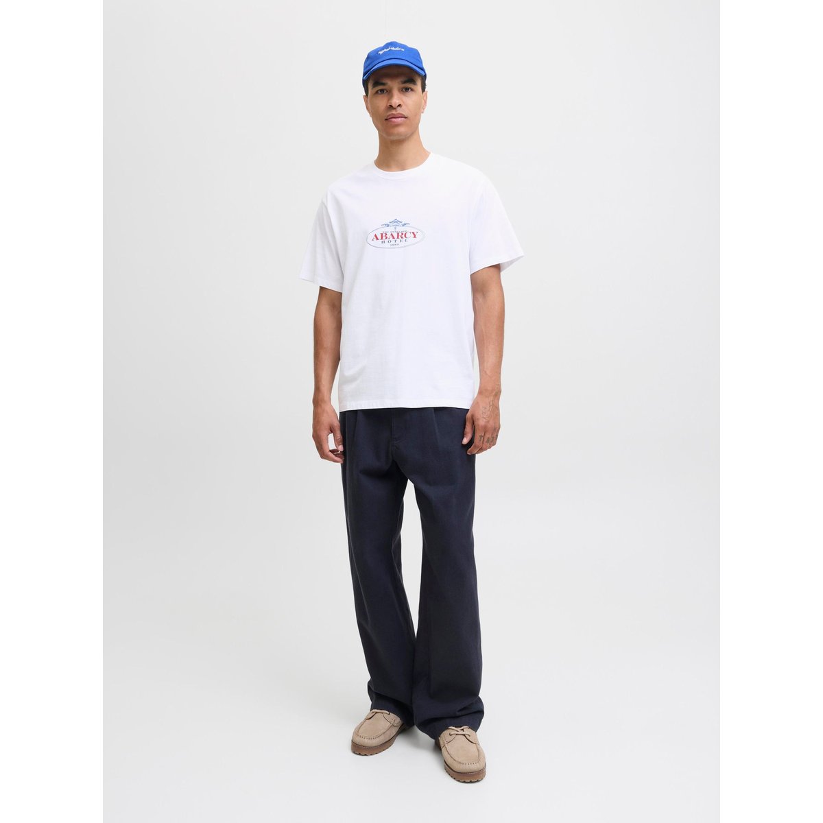 T-Shirt bright white, JACK & JONES