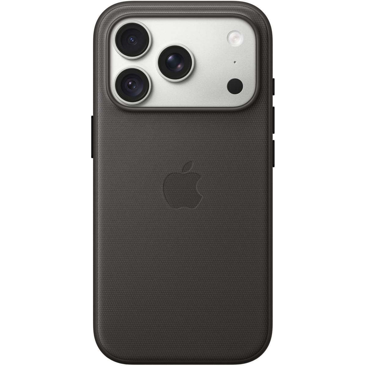 Coque iPhone 18 Pro TechWoven Noir Magsafe couleur unique, APPLE