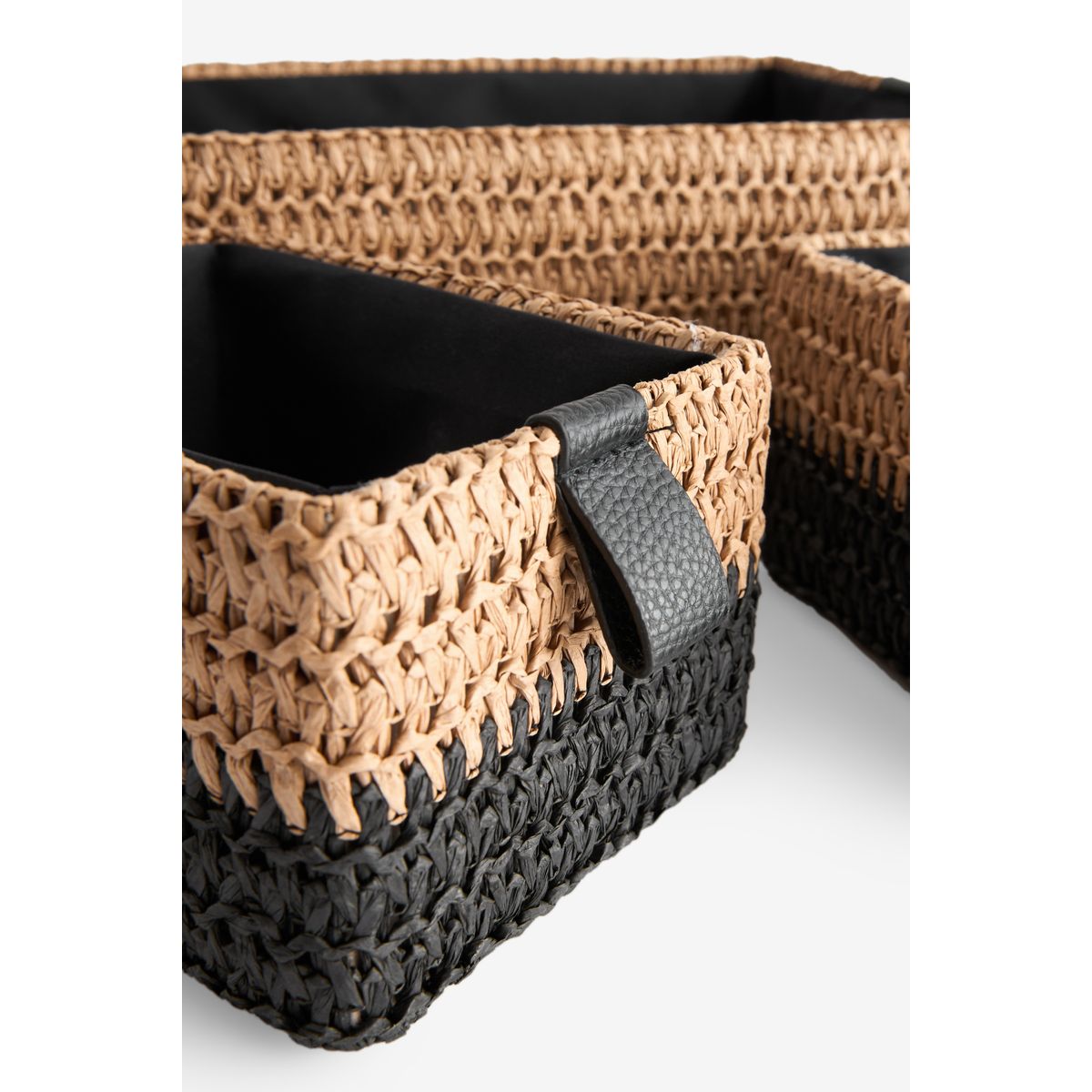 Panier bronx, lot de 3 naturel, NEXT