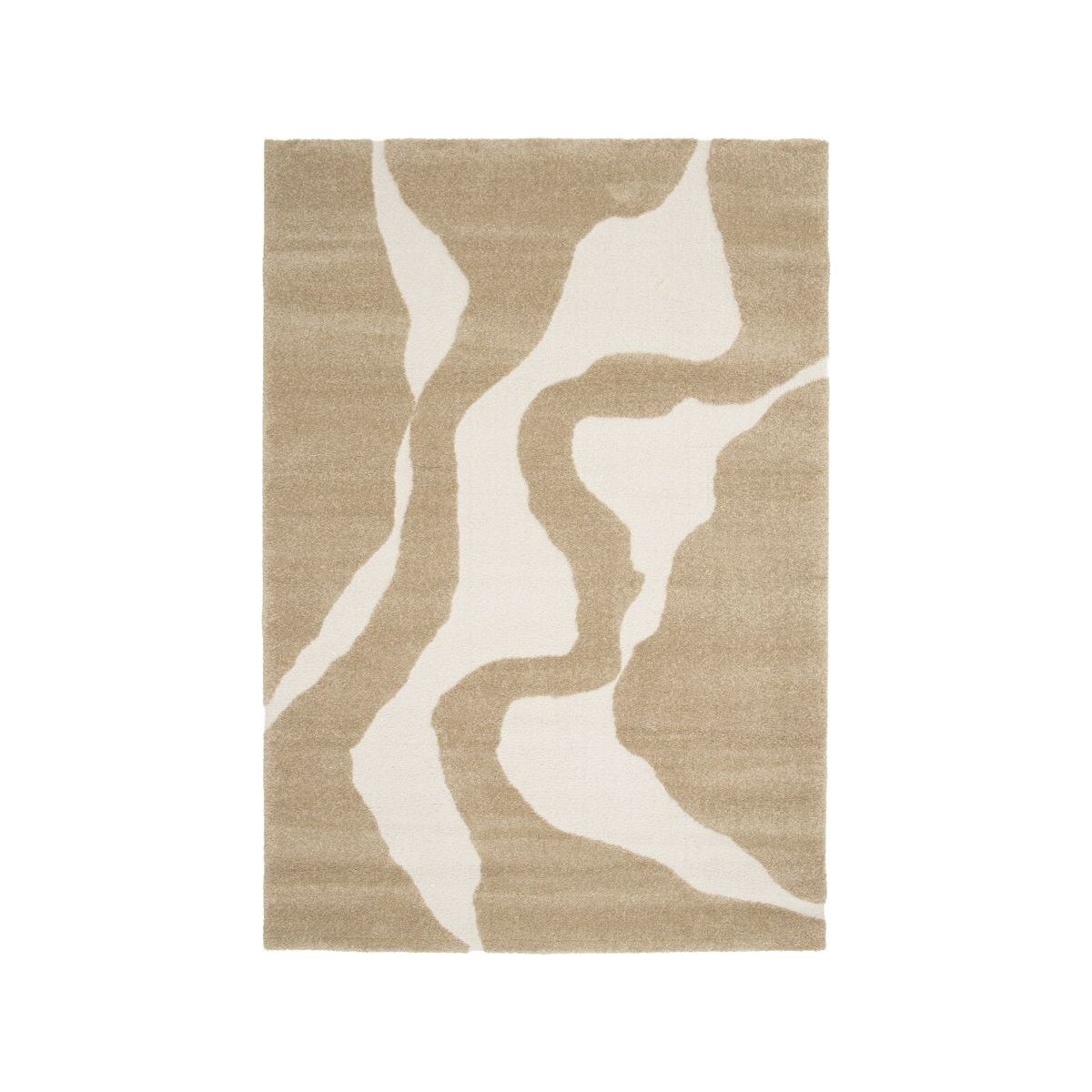 Tapis poils poils courts style , COLAS marron, BOBOCHIC