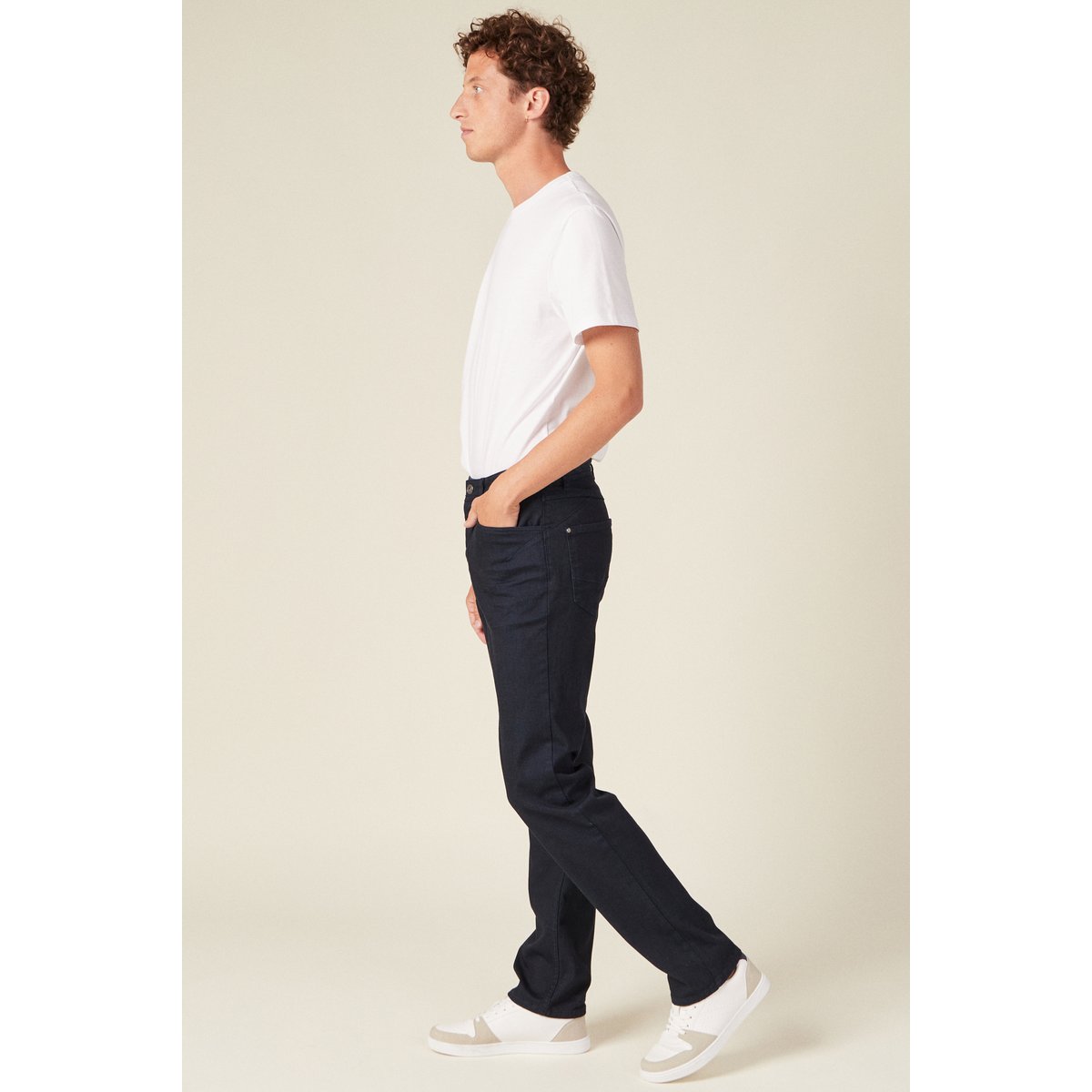 Jeans regular denim brut, BONOBO