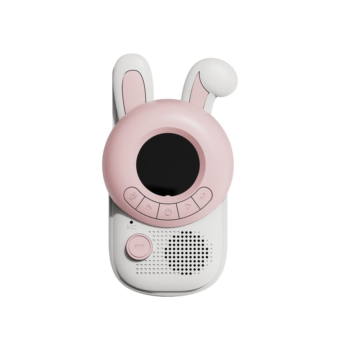 Talkie walkie LAPIN rose clair, THE ZOOFAMILY