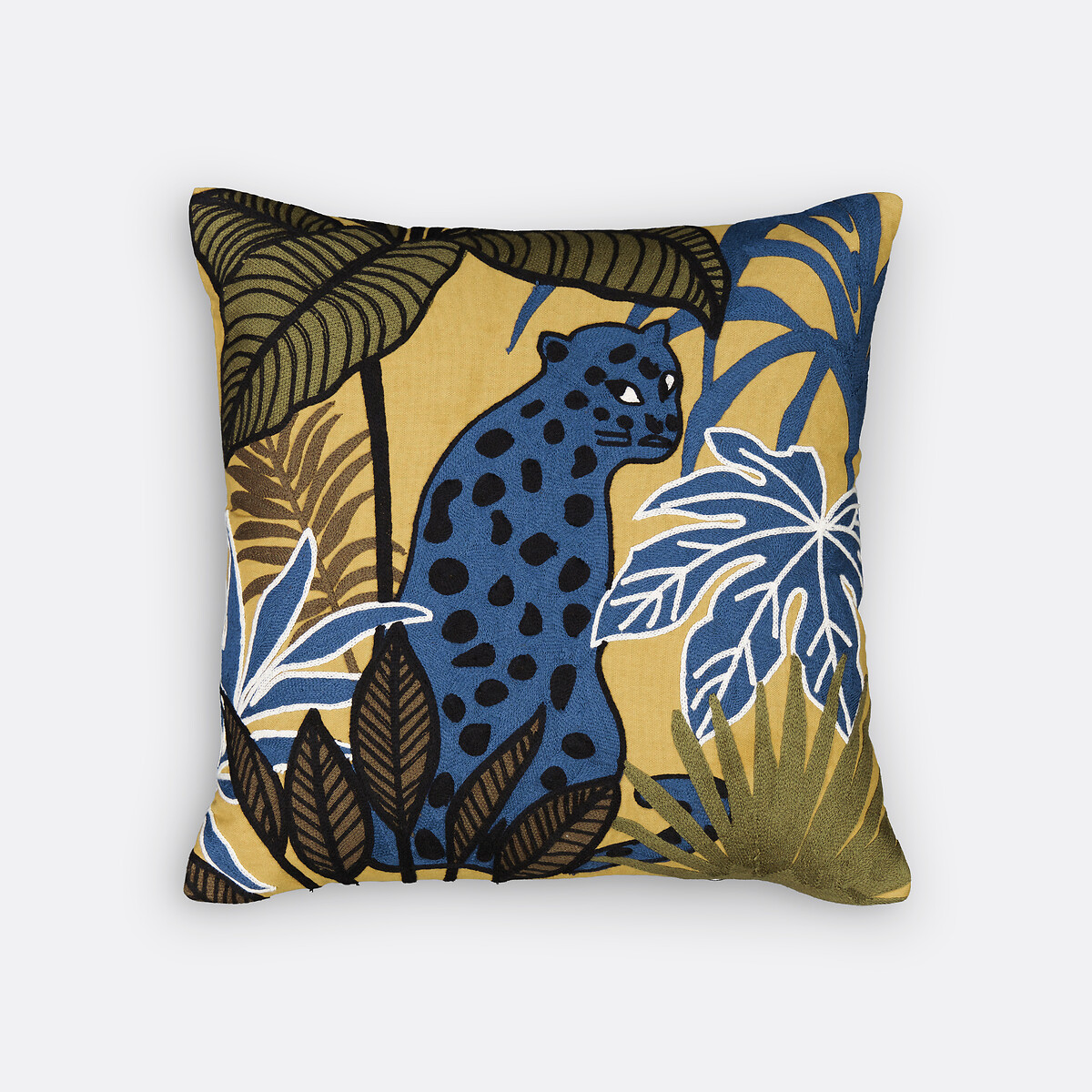 Housse de coussin brodée, 45x45 cm, Malacca multicolore, LA REDOUTE INTERIEURS