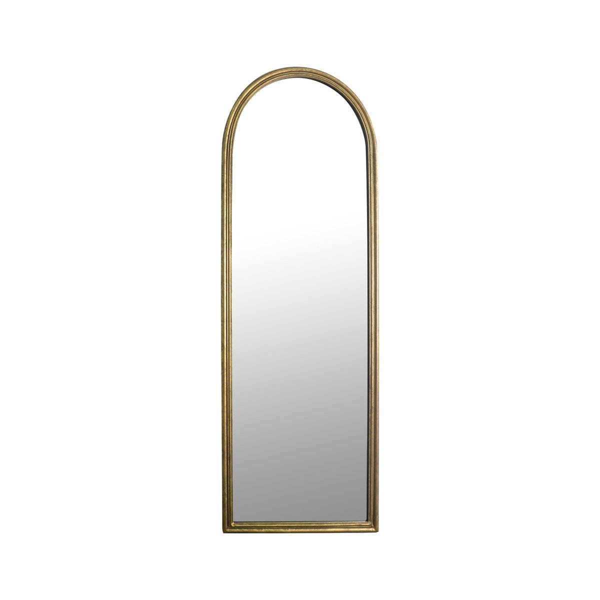 Miroir fenêtre en métal 170x60cm or, EMDE