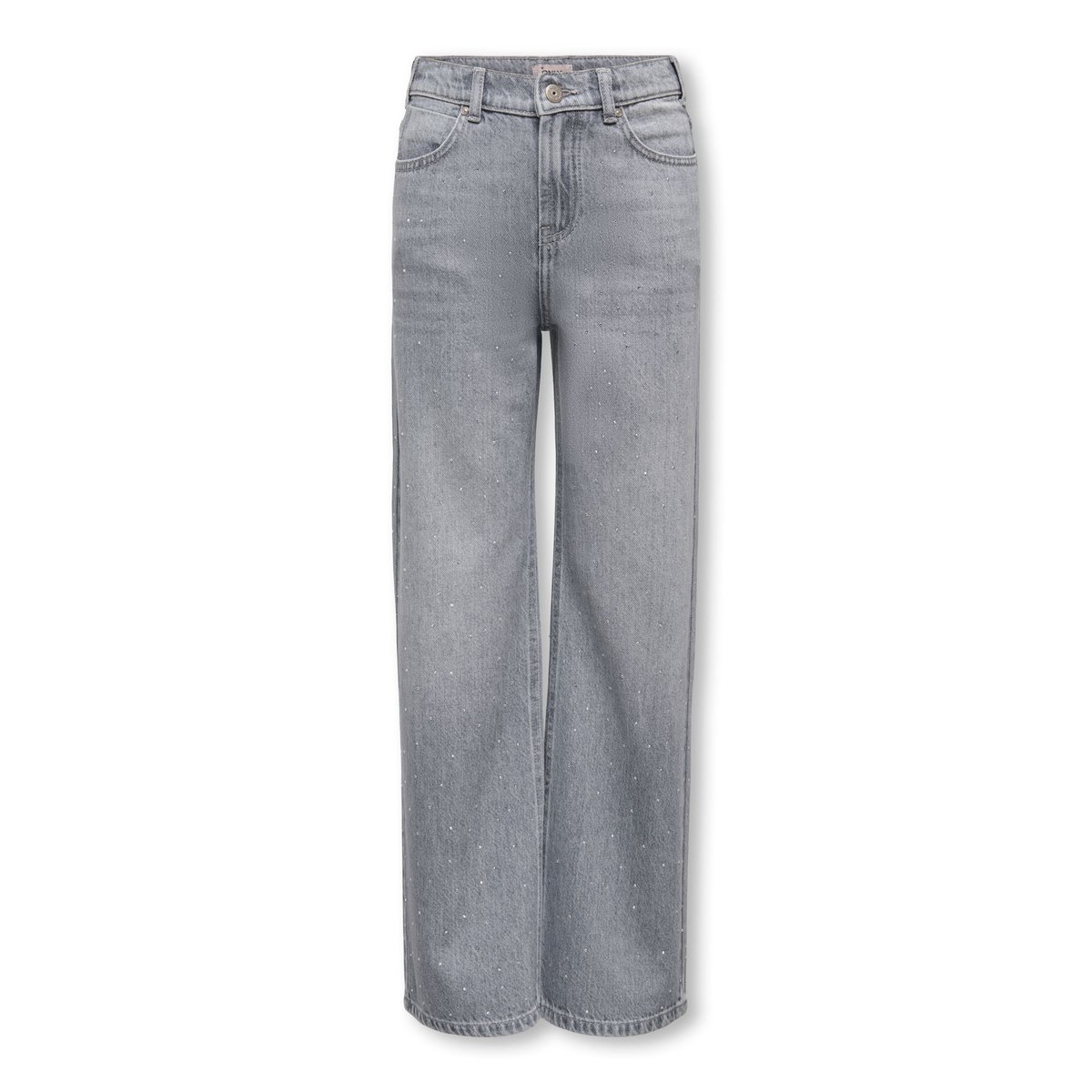 Jean À Jambe Large light grey denim, KIDS ONLY