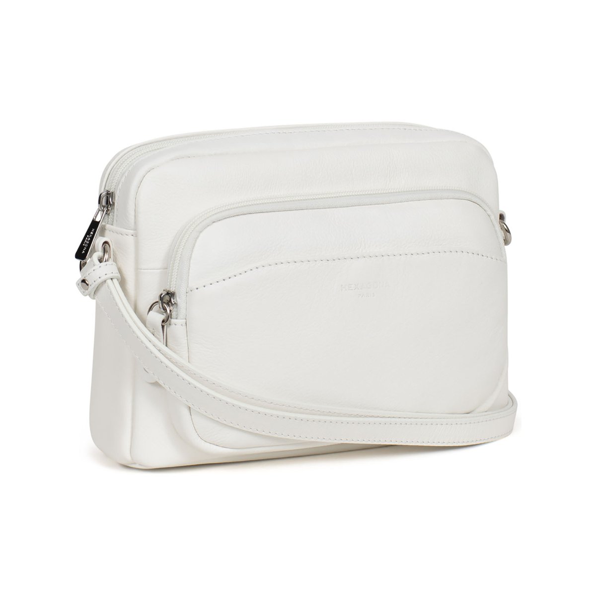 Sac porté travers  CONFORT blanc, HEXAGONA