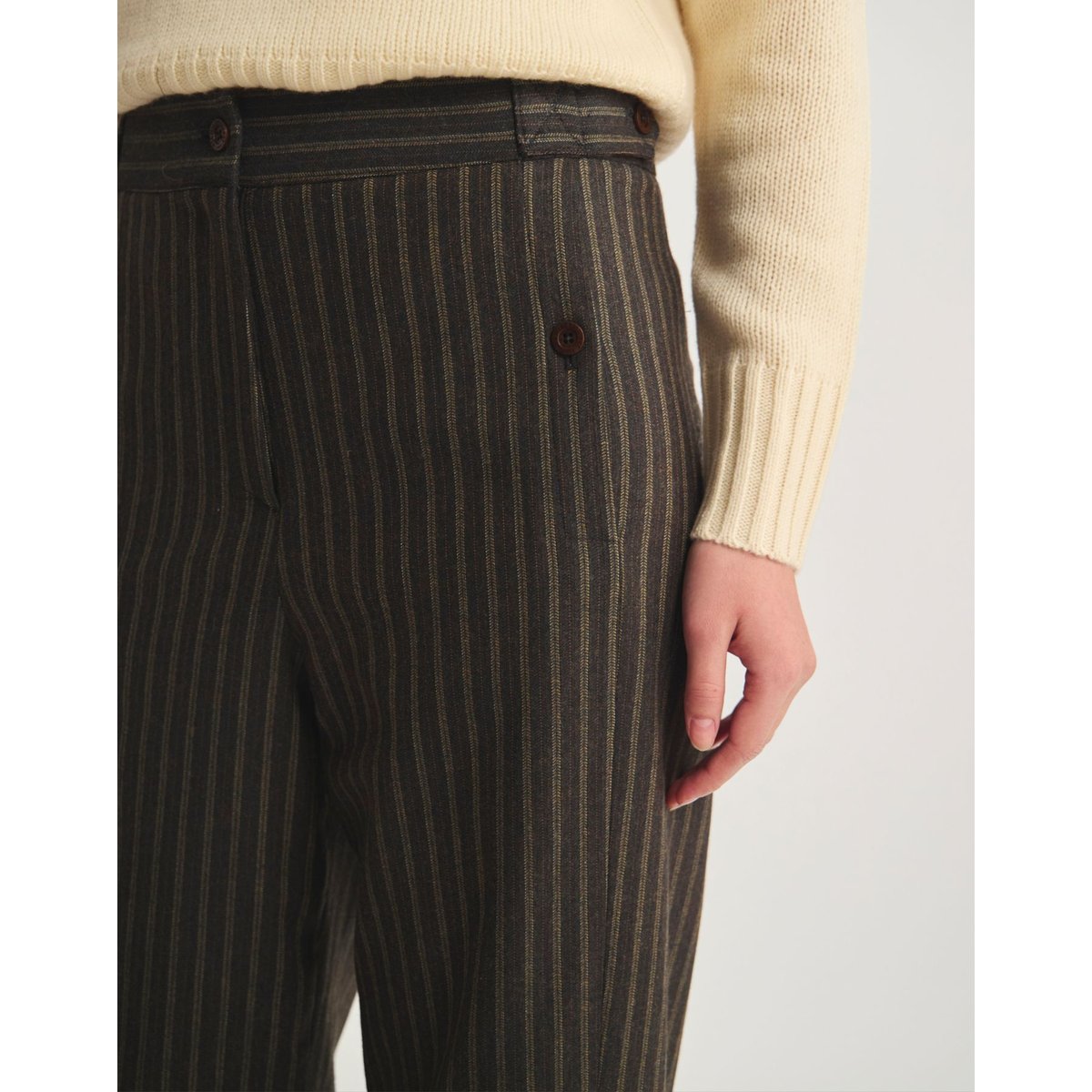 Pantalon Piotr vert, INES DE LA FRESSANGE PARIS