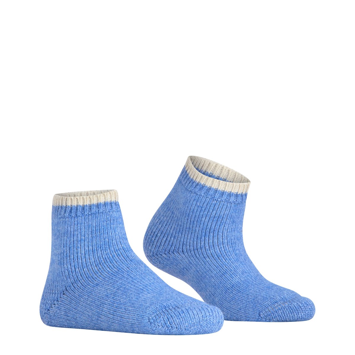 Chaussettes courtes Cosy Plush Gifting bleu, FALKE