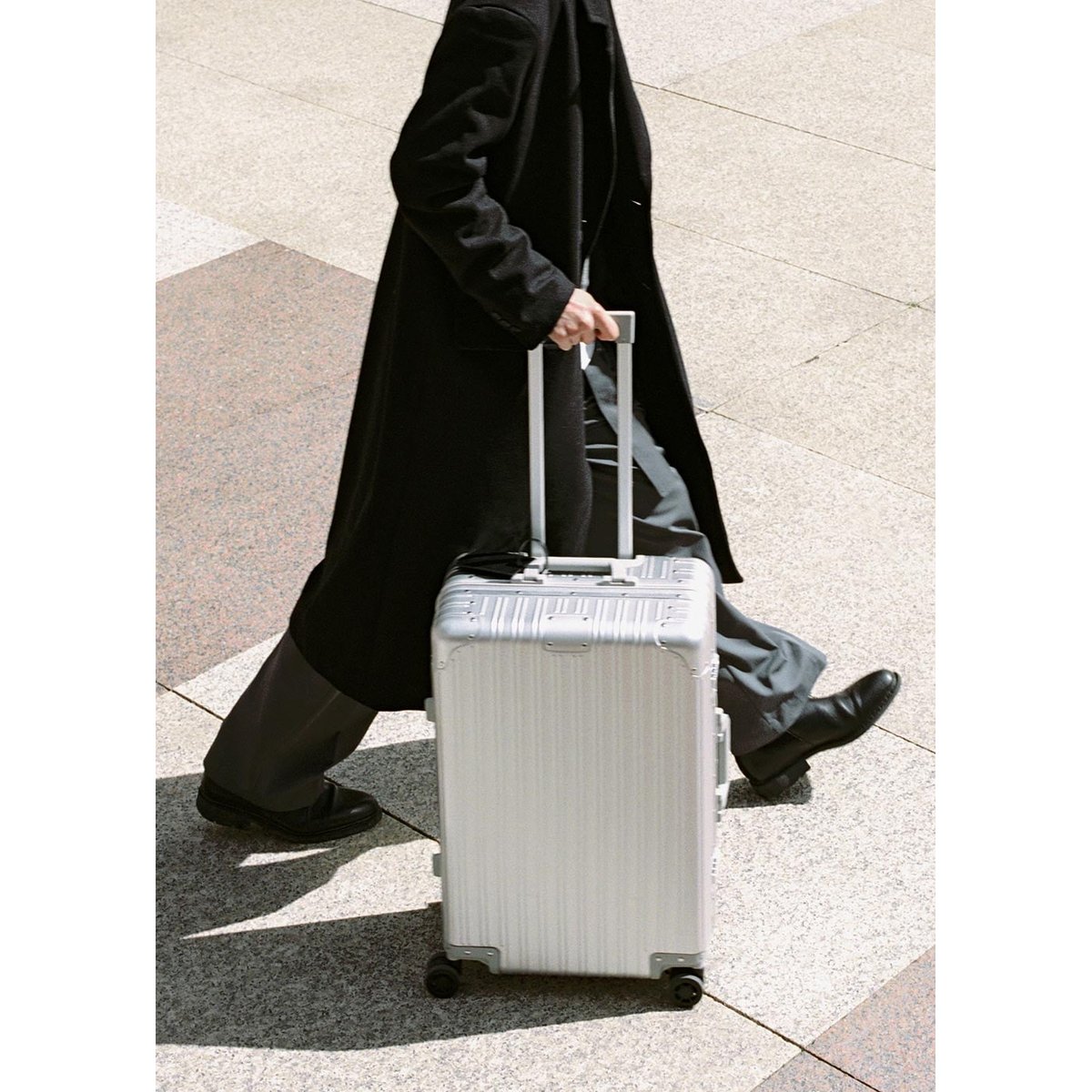 Valise rigide en aluminium LUGGAGE ALUMINIUM argent, CREATE
