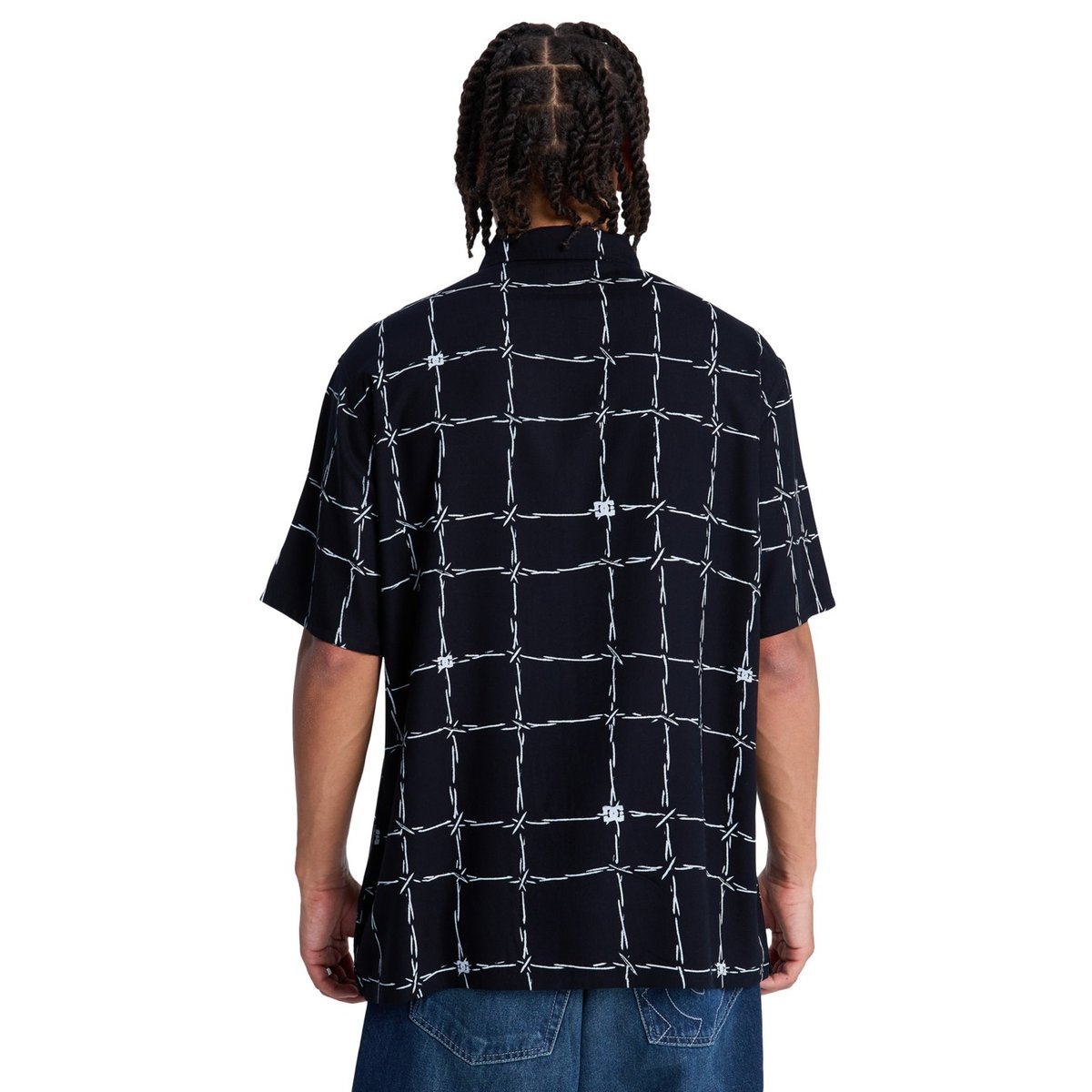 Chemise manches courtes WIRED RESORT. noir black, DC SHOES