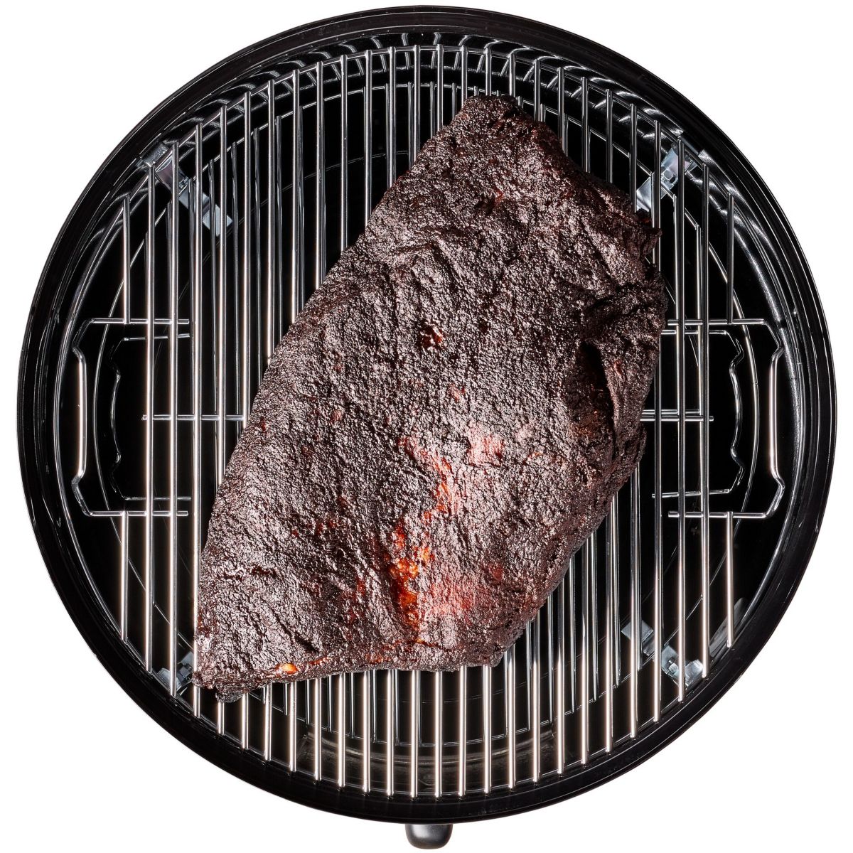 Fumoir Smokey Mountain Cooker black sur pieds 47 cm couleur unique, WEBER
