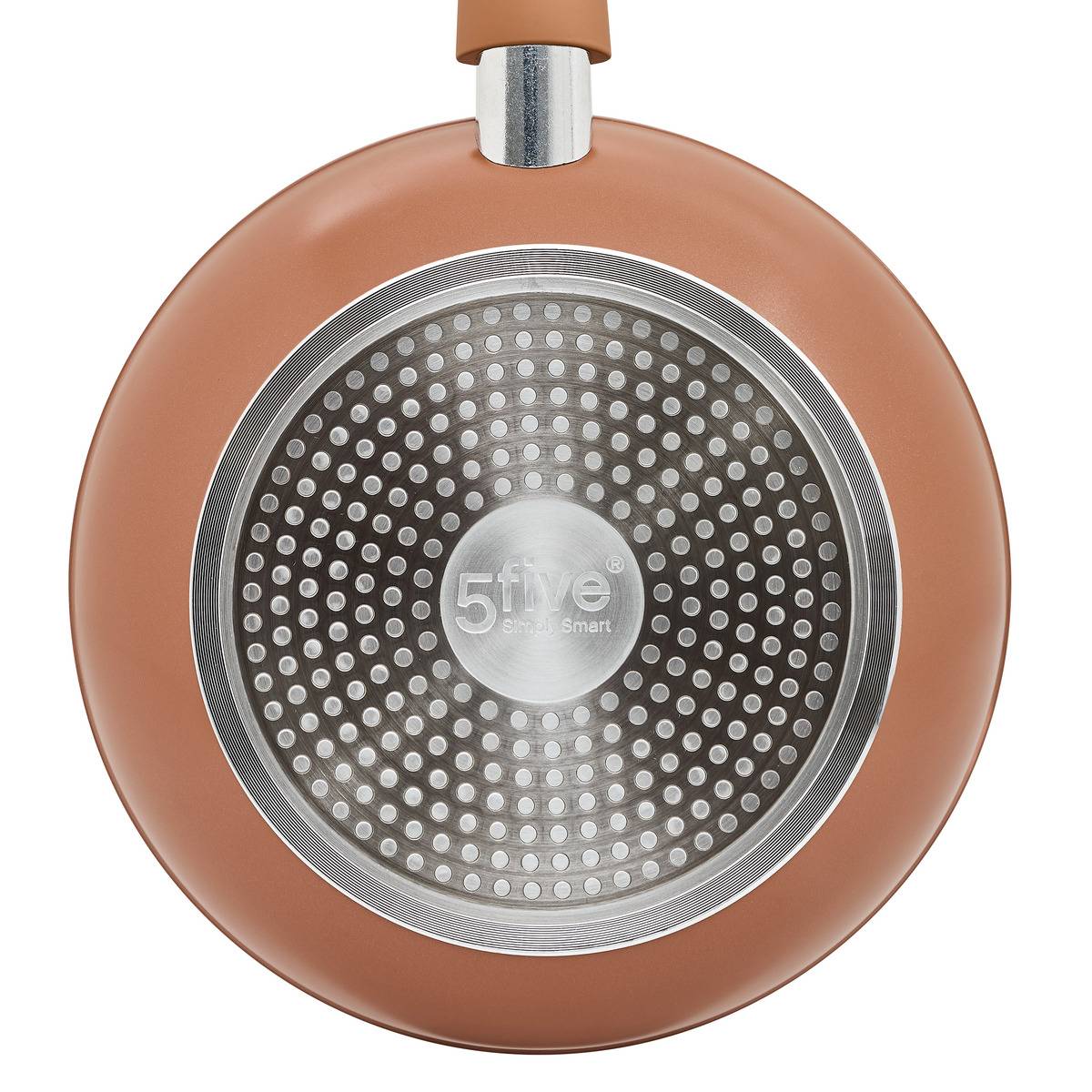 Poêle ronde en aluminium recyclé TOSCANE terracotta, 5FIVE SIMPLY SMART
