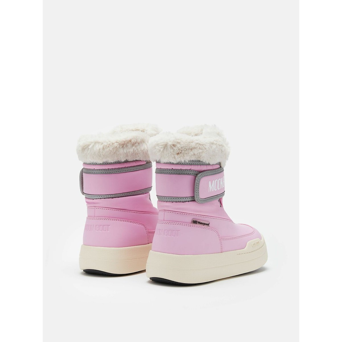 Botas Moon Boot Park Strap rosa, MOON BOOT