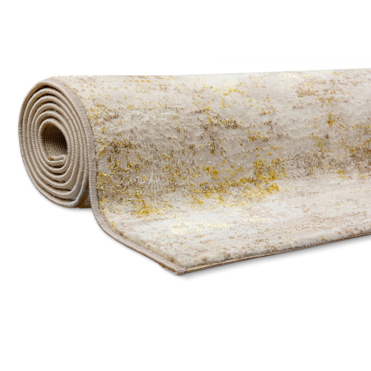 WECONhome Feel Vintage 2.0 par Esprit, tissé machine, tapis poils courts, certifié OEKO-TEX® ,  Feel Vintage 2.0 crème doré, ESPRIT