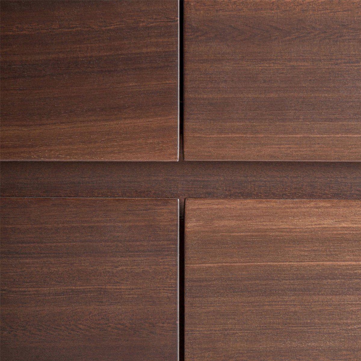 Commode contemporaine en bois marron et beige, RECOLLECTION