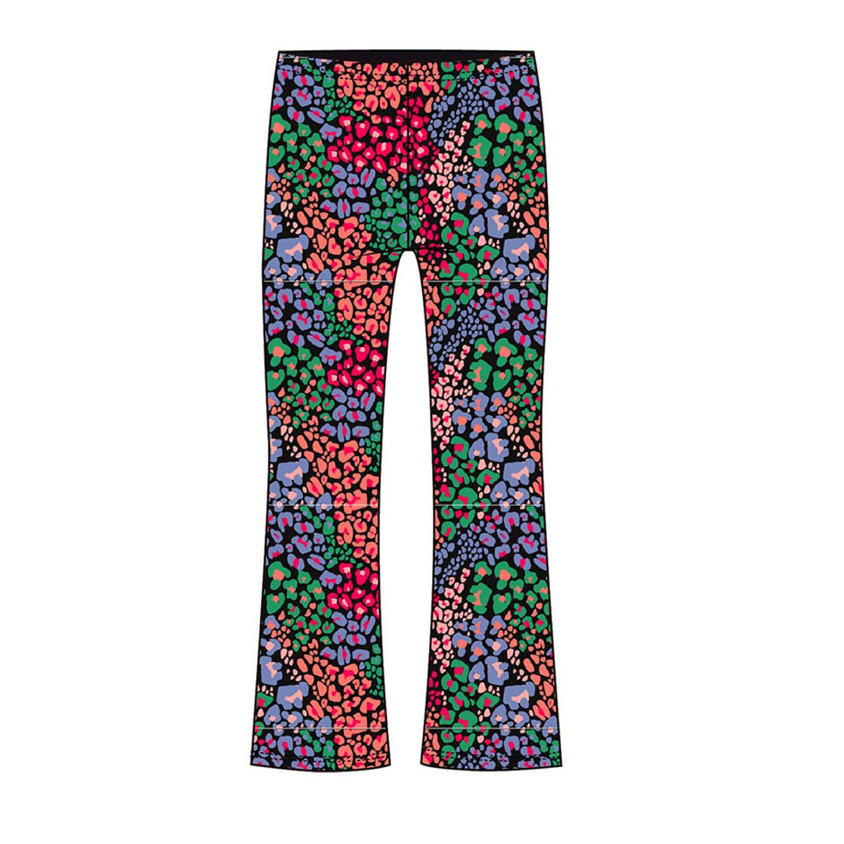 Legging imprimé multicolore, BOBOLI