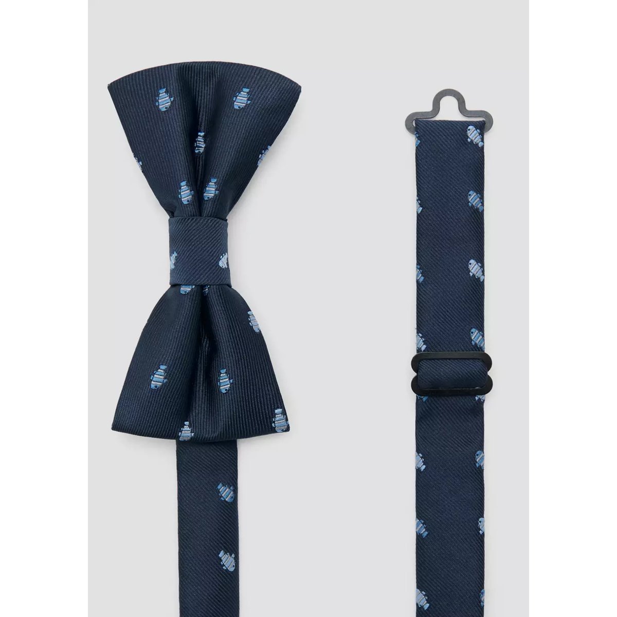 Nœud papillon poisson bleu marine, MANGO KIDS