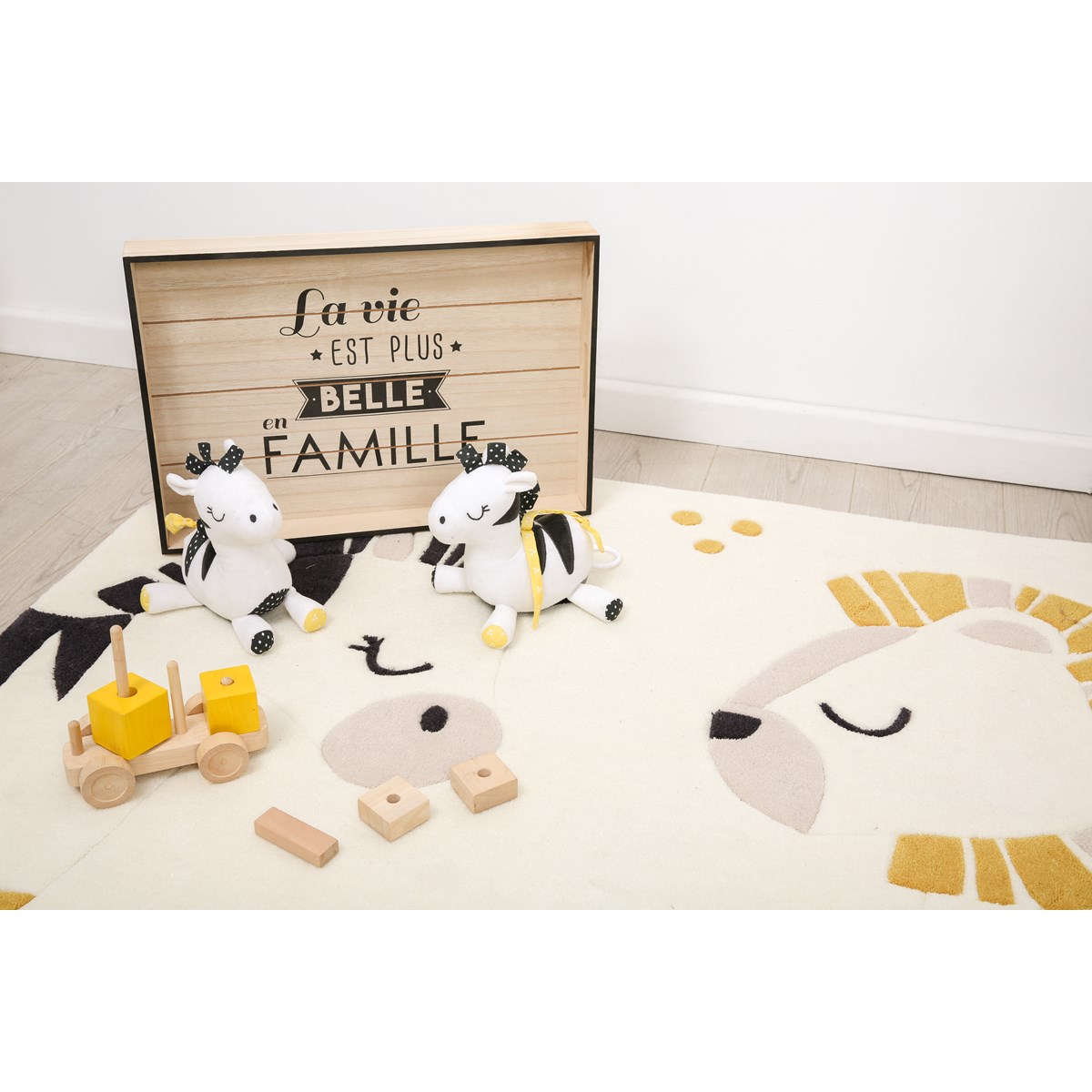 Doudou en velours blanc, SAUTHON