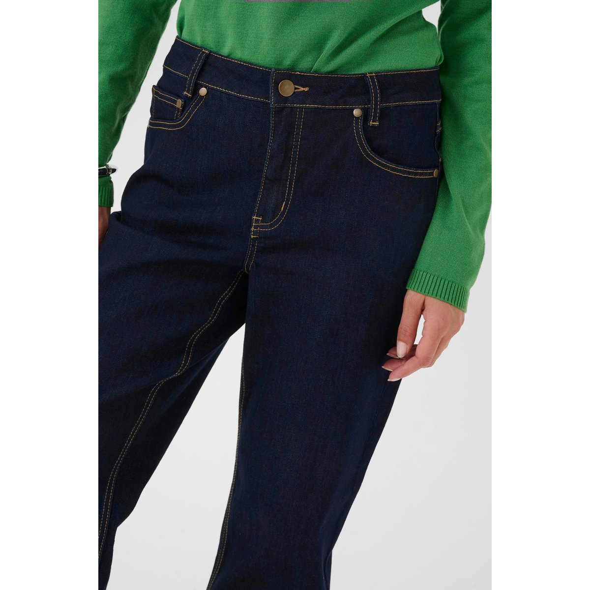 Jeans bleu rinse wash, CULTURE