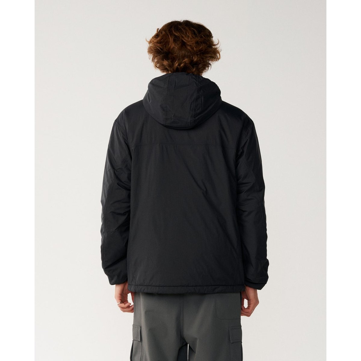 Veste SEARCH SERIES Packable Puffer noir, RIP CURL