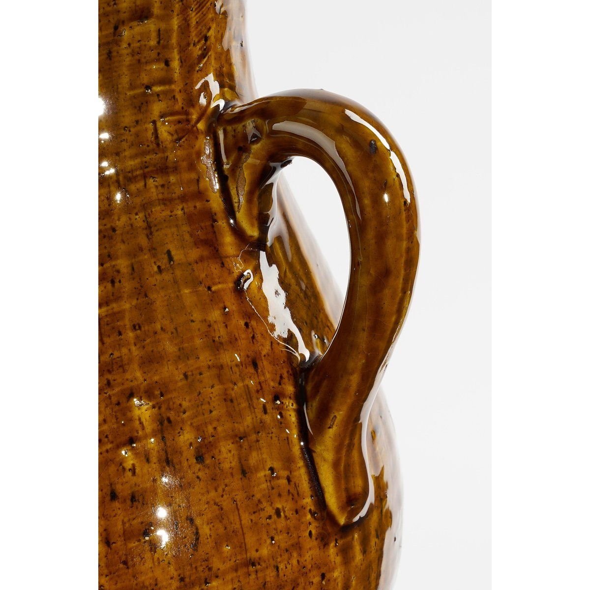 Vase H39 cm ELENA marron, MICA DECORATIONS