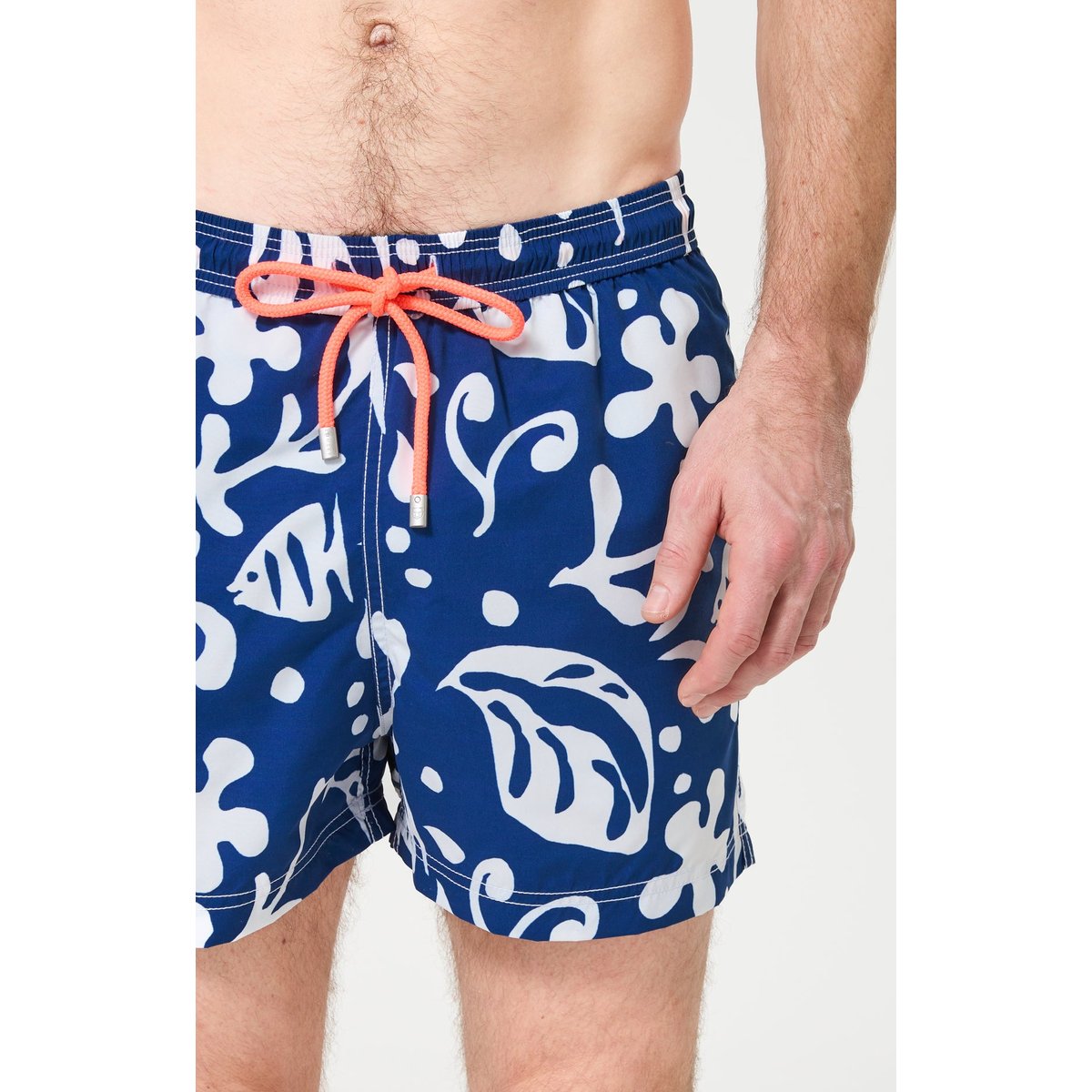 Short de bain imprimé Matthias marine, ARTHUR