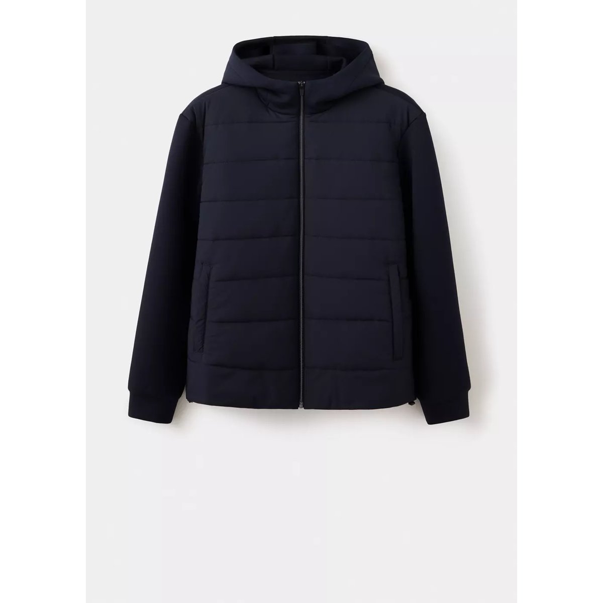 SWEATSHIRT SCUBPAD bleu marine, MANGO MAN